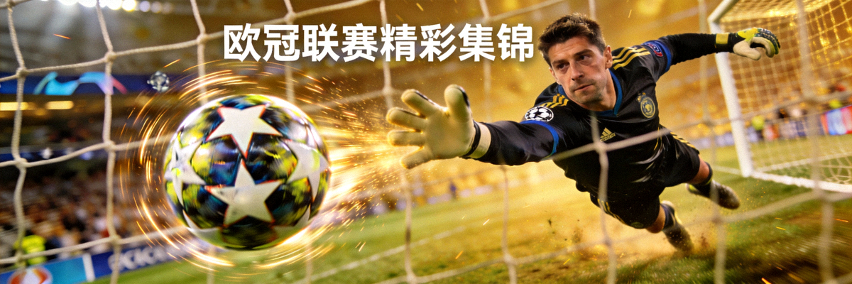 欧冠联赛精彩集锦 - 足球飞向球门